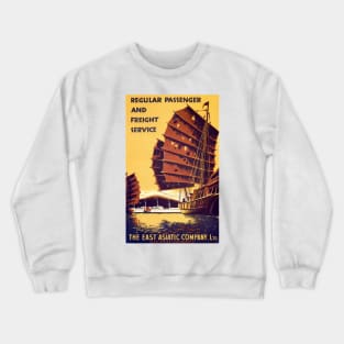 East Asiatic Company - Vintage Travel Crewneck Sweatshirt